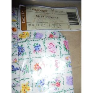 Longaberger Collector Club May Series MINI Petunia Basket Liner #23514231 NEW